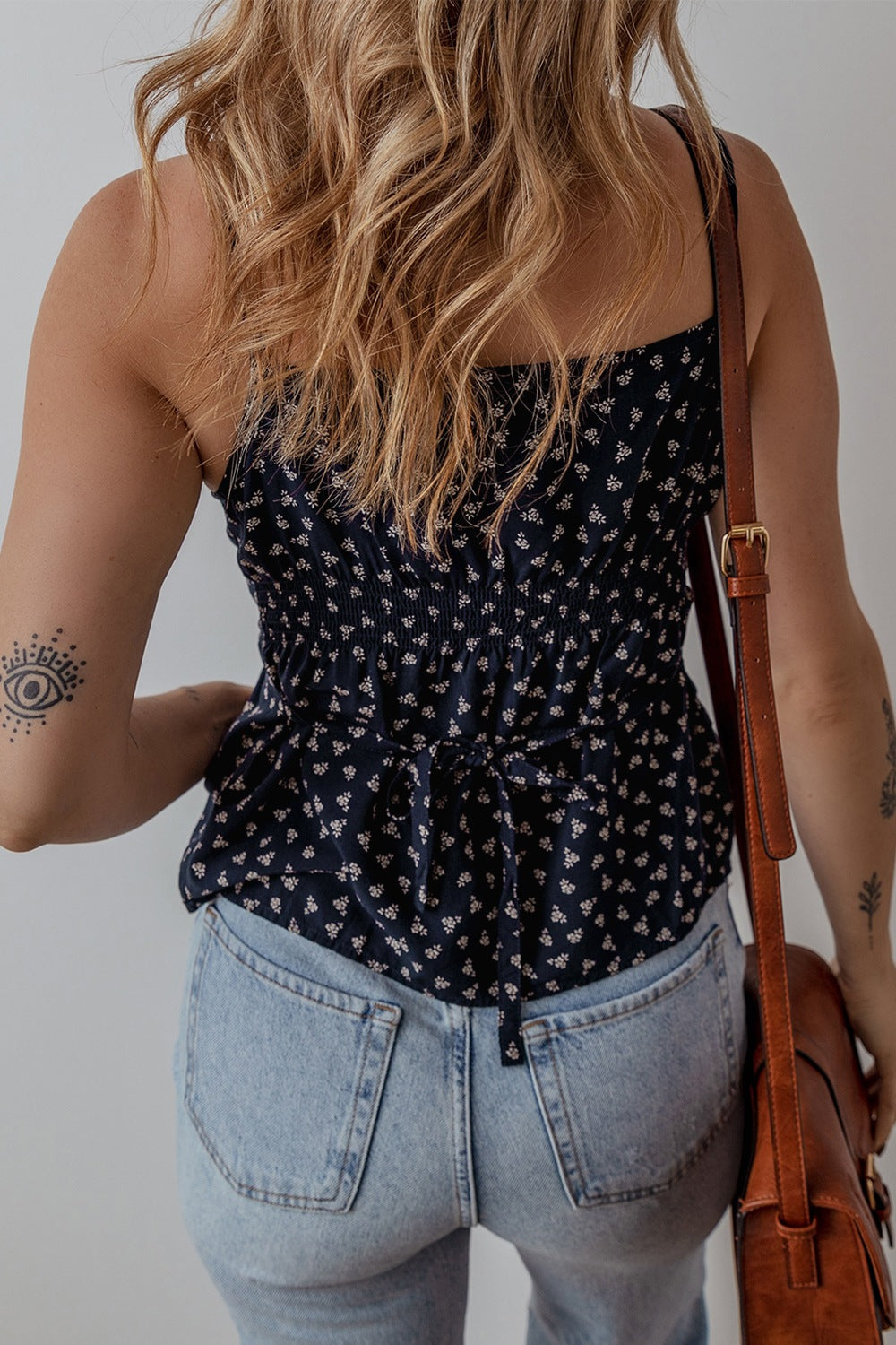Tied Printed Cami - The Drop 702